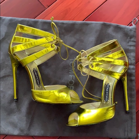 Tom Ford Shoes - Tom Ford eu38 us 7.5-8 neon  w/ Chanel gift